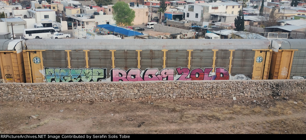 BNSF Con Grafiti 